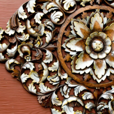 Carved Wall Decor